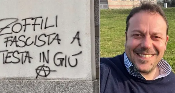 “Fascista a testa in giù”. Minacce all’ex coordinatore regionale della Lega, Eugenio Zoffili