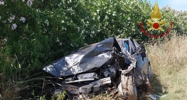 Carbonia. Scontro frontale sulla provinciale: due morti