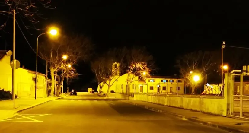 Ripristinata l'illuminazione pubblica a Ottava e Palmadula