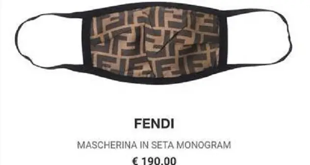 Coronavirus. Sold out le mascherine Fendi a 190 euro