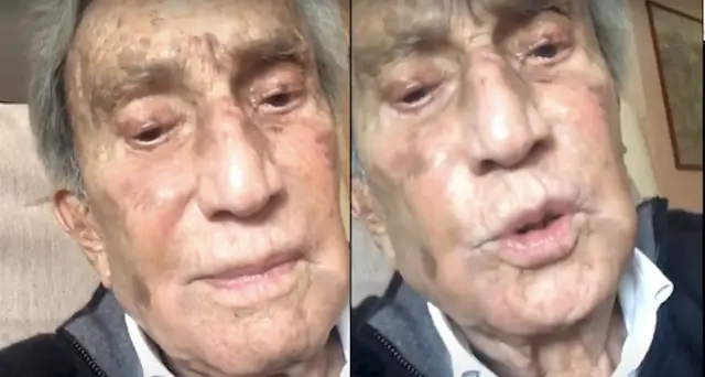 Emilio Fede e la diretta in lacrime su Instagram: “Silvio voglio raggiungerti al più presto”. IL VIDEO