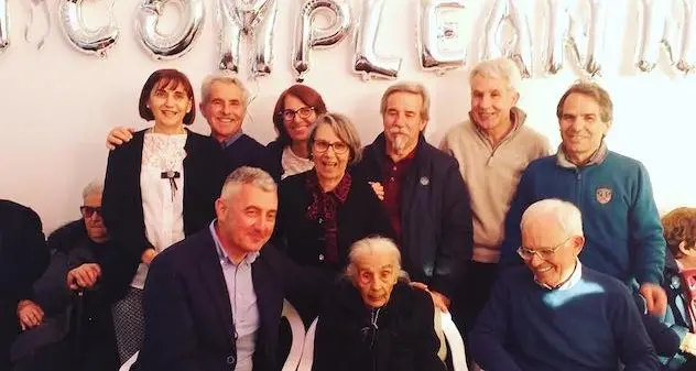 La signora Martina Zicchiri compie 100 anni