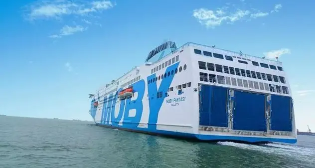 A Olbia è arrivato Moby Fantasy, “il traghetto più grande al mondo”