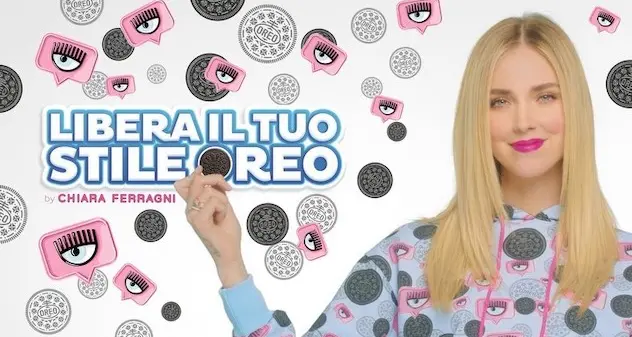 Chiara Ferragni firma la limited edition dei biscotti Oreo