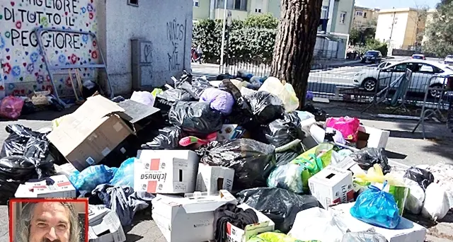 Strade ancora invase dai cumuli di rifiuti, Valerio Piga: “Situazione peggiorata”