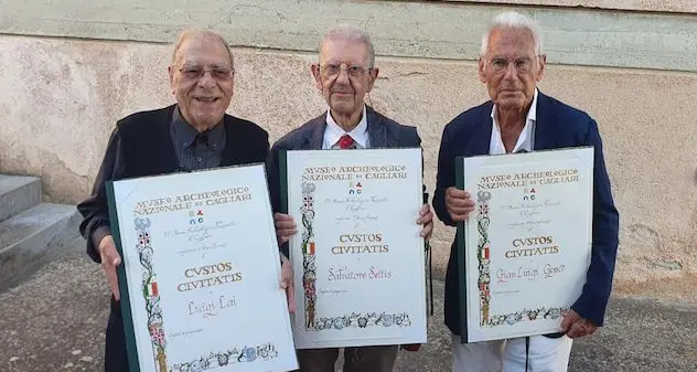Onoreficenza Custos Civitatis: quattro premiati al Museo Archeologico di Cagliari