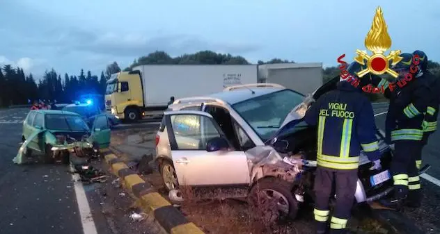 Incidente stradale sulla statale 129: due feriti