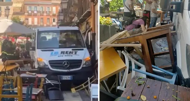 Furgone piomba sui tavolini a Cagliari. “Occorrono i dissuasori mobili”