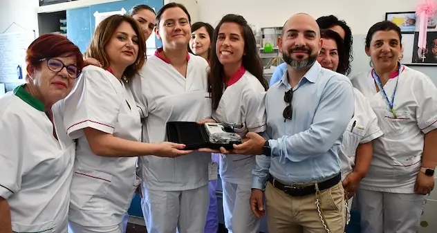 Un Doppler fetale per l’Ostetricia dell’Aou di Sassari