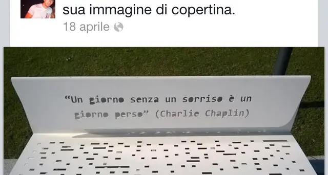 Triplice omicidio di Tempio. L'ultimo post di Frigeri, una frase di Chaplin