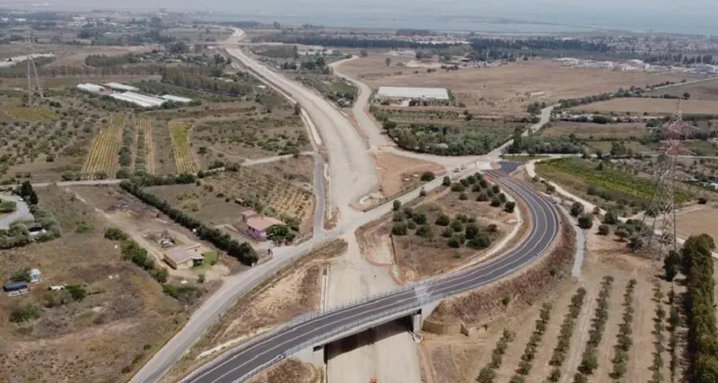 Strade: a Capoterra è operativo il nuovo cavalcavia sulla 195