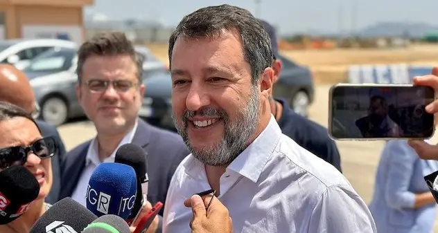 Salvini: “Il candidato per le regionali lo decidono i sardi”