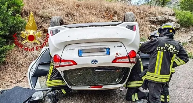 Incidente sulla panoramica Bosa-Alghero: tre feriti