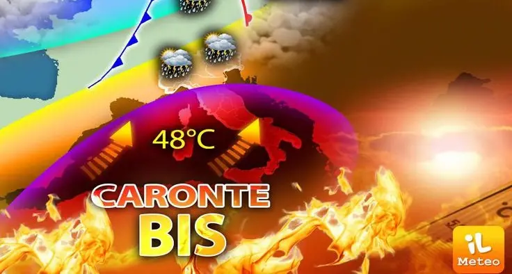 Meteo, ecco Caronte Bis: fino a 48°C al Sud. Ma tornano temporali al Nord