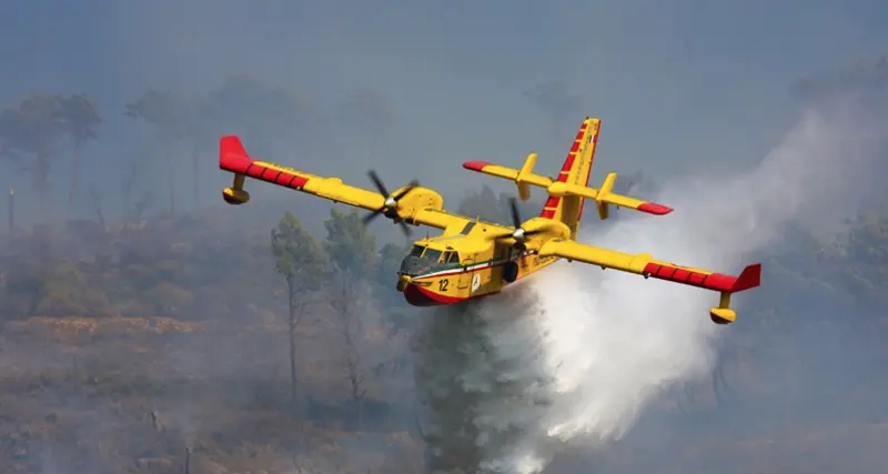 Sardegna: ancora incendi sull'Isola, Canadair ed elicotteri a Serri e Sant'Andrea Frius