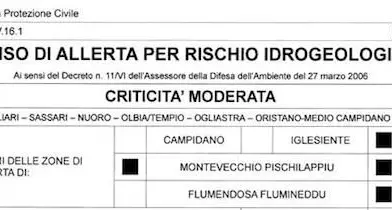 Maltempo. Temporali in Sardegna, allerta della Protezione civile