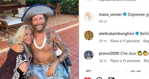 Mara Venier e Jovanotti: \"strana coppia\" ai Caraibi