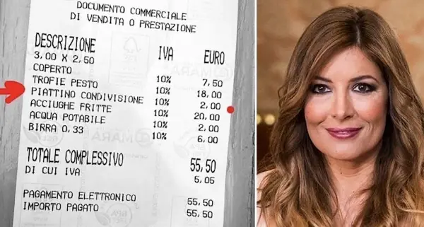 “Liguria, due euro in più per condividere la pasta”: la denuncia di Selvaggia Lucarelli