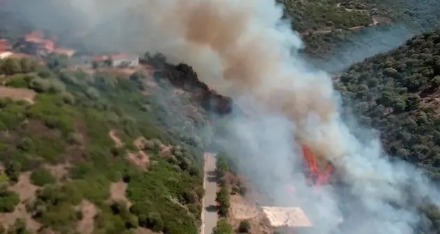 Incendi in Sardegna, il bollettino di oggi: su 22 roghi 6 spenti con mezzi aerei