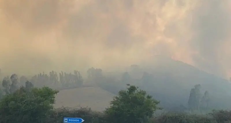 Incendio a Posada, la testimonianza: \"Purtroppo me lo aspettavo\"