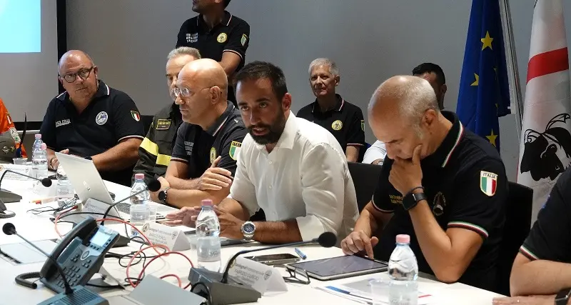 \"Nel 2023 il 30% in meno degli incendi\". Visita di Fabrizio Curcio in Sardegna