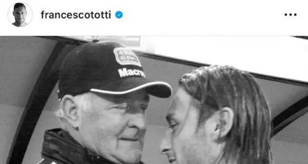 Totti ricorda Mazzone: \"Sei e sarai sempre nel mio cuore\"