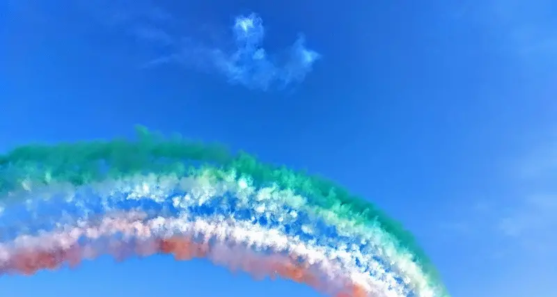 Cagliari: in 100mila per assistere allo spettacolo delle Frecce Tricolori