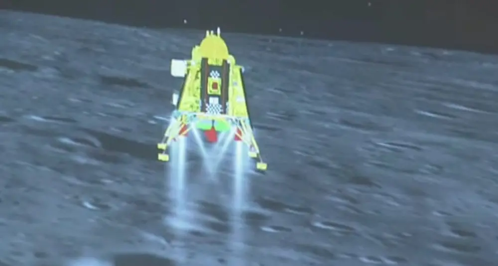 L'India è approdata sulla Luna con la missione Chandrayaan-3