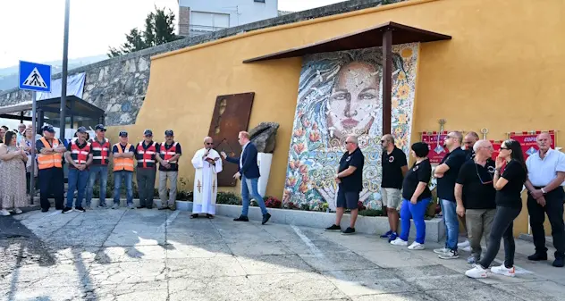 Avis: a Bono un murale, simbolo di vita e solidarietà, dedicato ai donatori