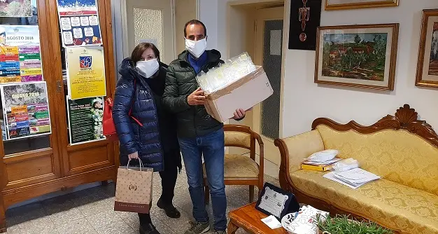 Inizia la distribuzione delle mascherine a Villanova Monteleone