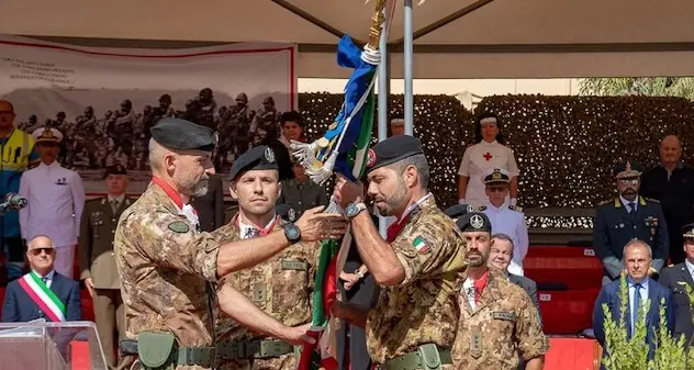 Cambio al comando del 152/o del reggimento fanteria “Sassari”