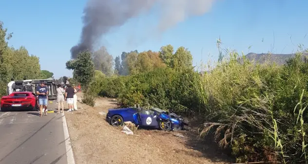 Incidente San Giovanni Suergiu: indagato il miliardario indiano alla guida della Lamborghini