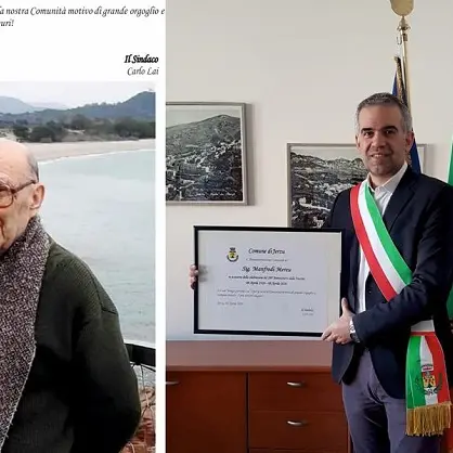 Jerzu festeggia i cento anni del maestro Manfredi Mereu