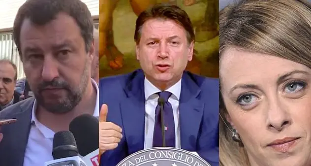 Conte stizzito in conferenza stampa: “Falsità e menzogne da Salvini e Meloni”