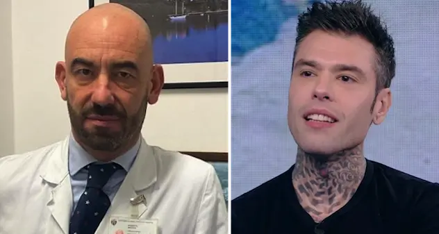 L’infettivologo Bassetti contro Fedez. “Parla di sanità mentale ma bacia Rosa Chemical”