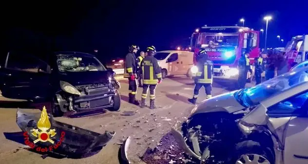 Olbia. Violento scontro tra auto, due donne in ospedale