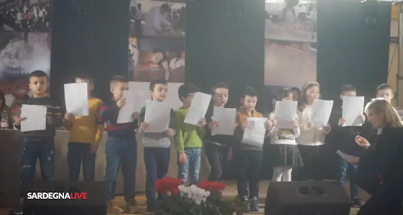 I bambini di Tonara alla scoperta di Peppino Mereu