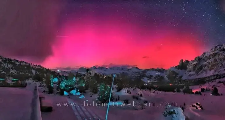 Aurora Boreale vista in alcune zone d'Italia: ecco dove