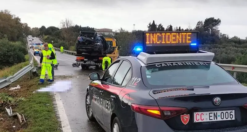 Incidente mortale a Soleminis. Si è costituito l’autista fuggito a piedi