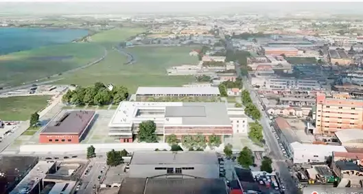 Cambiano volto gli ex Magazzini dell’Aeronautica di via Simeto: ecco come diventerà la nuova Cittadella finanziaria