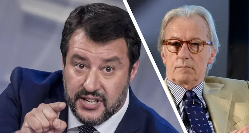 Salvini contro Feltri. La affermazione sui meridionali? “Una cazzata”