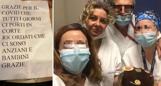 Coronavirus. I vicini di casa a un’infermiera: “Grazie per il Covid che ci porti tutti i giorni”