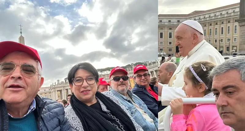 L’Avis Regionale Sardegna all’udienza generale di Papa Francesco