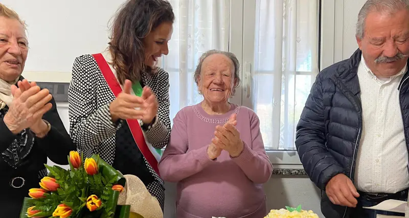 Selargius, Annetta Puddu festeggia 100 anni