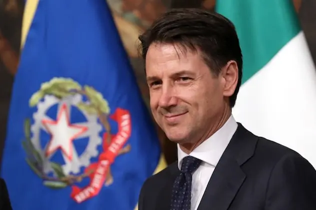 <<enter caption here>> at Palazzo Chigi on June 1, 2018 in Rome, Italy. Law professor Giuseppe Conte has been chosen as Italy\\'s new prime minister by the leader of the 5-Star Movement, Luigi Di Maio, and League leader Matteo Salvini.