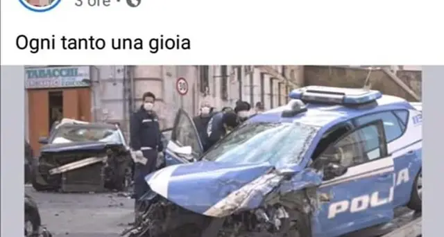 Gioisce su facebook per la morte del poliziotto a Napoli, donna cagliaritana denunciata