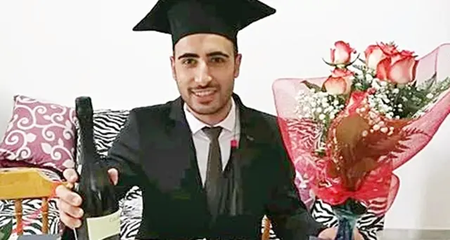 Giuliano Rosas, direttore alle Poste: si laurea in ‘pantofole’ ai tempi del Coronavirus