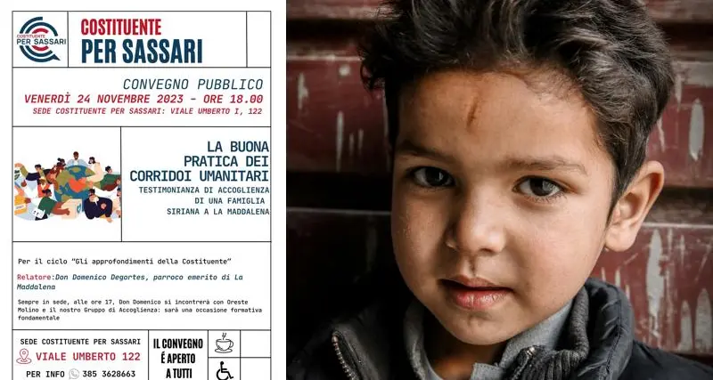 Alla Costituente per Sassari domani un convegno sui corridoi umanitari