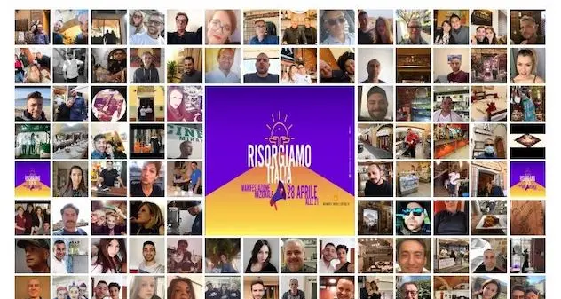 Risorgiamo Italia: la manifestazione nazionale di baristi e ristoratori
