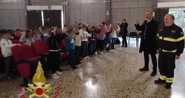 Sassari. I sommozzatori dei Vigili del Fuoco incontrano gli studenti